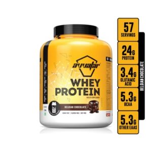 Avatar Whey Protein | 2 kg | Belgian Chocolate Flavor | Made from 100% fresh cow's milk