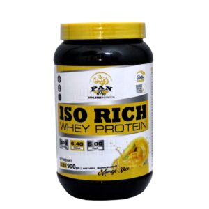 PAN PRO ATHLETES Iso Rich whey protein powder
