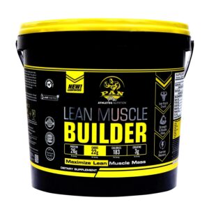 PAN PRO ATHLETES Lean Muscle Builder weight gainer protein powder