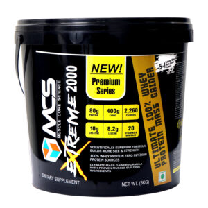 MCS New Premium Series extreme 2000 weight gainer protein powder,
