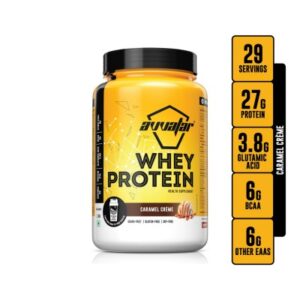Avatar Whey Protein | 1 kg | Caramel Cream Flavor | Made from 100% fresh cow's milk