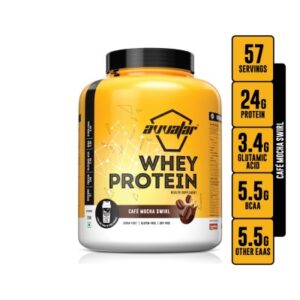 Avatar Whey Protein | 2KG| Cafe Mocha Swirl Taste | Made from 100% fresh cow's milk
